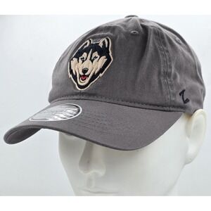 NWT NCAA University of Connecticut Huskies Men's Hat - Adjustable - Charcoal